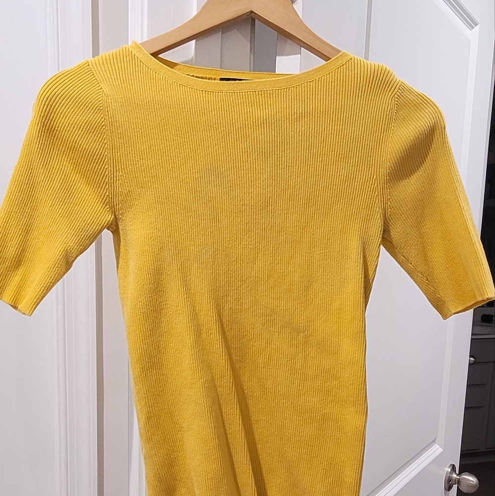 Canary Yellow Ann Taylor Sweater